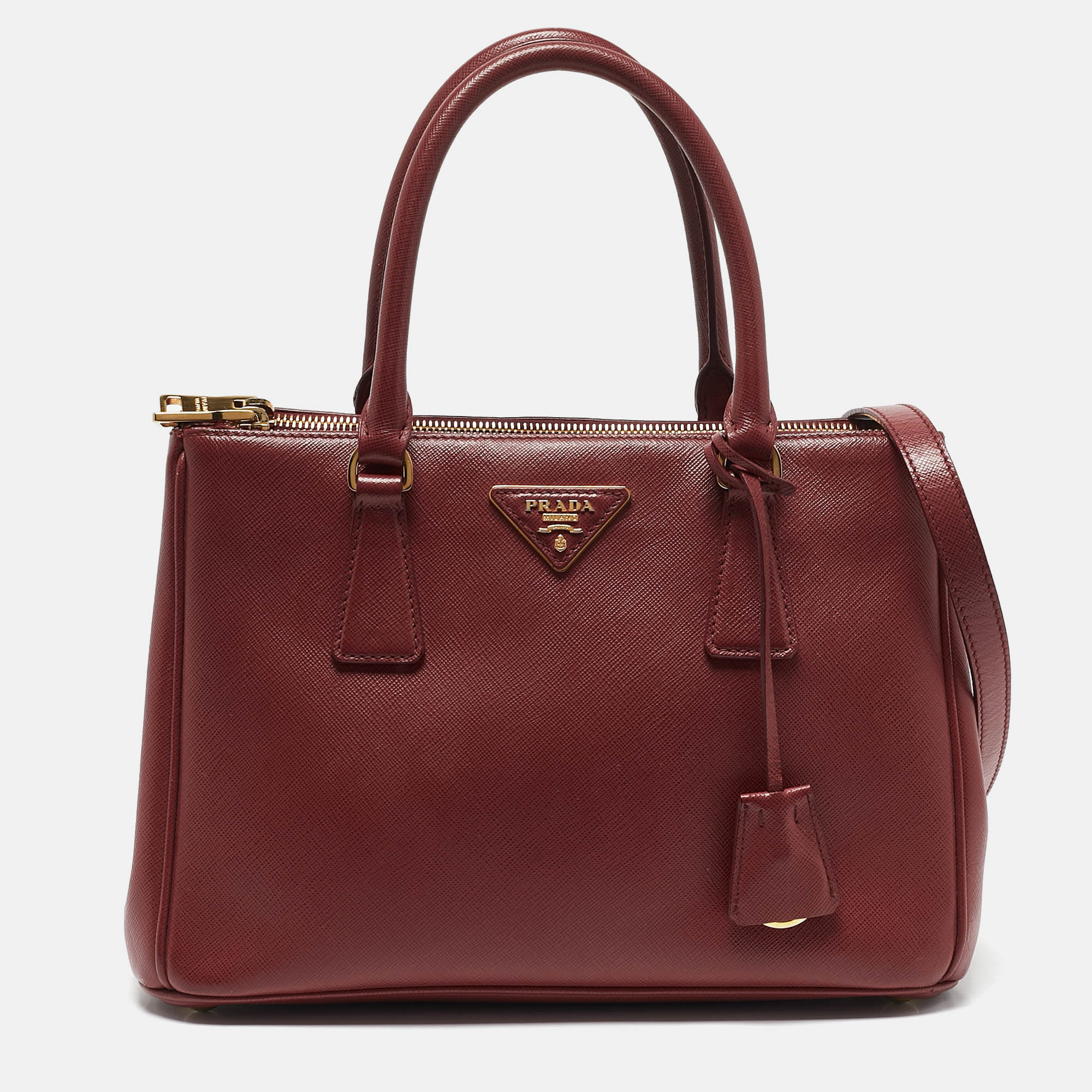 

Prada Red Saffiano Leather  Galleria Tote
