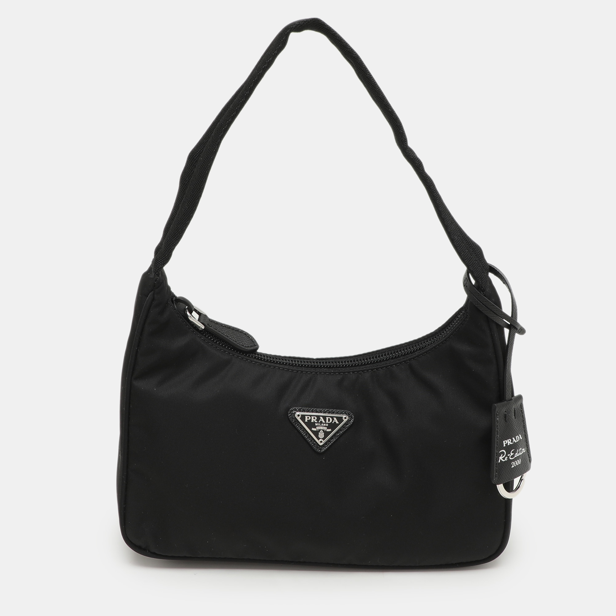 

Prada Black Nylon Re-Edition 2000 Shoulder Bag