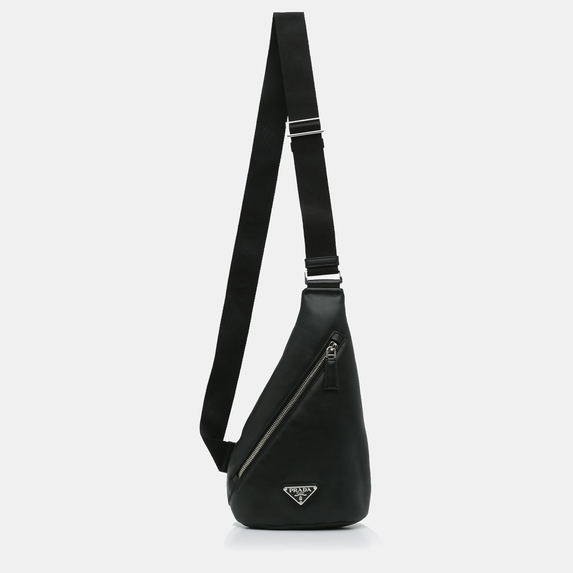 

Prada Black Prada Cross Leather Bag