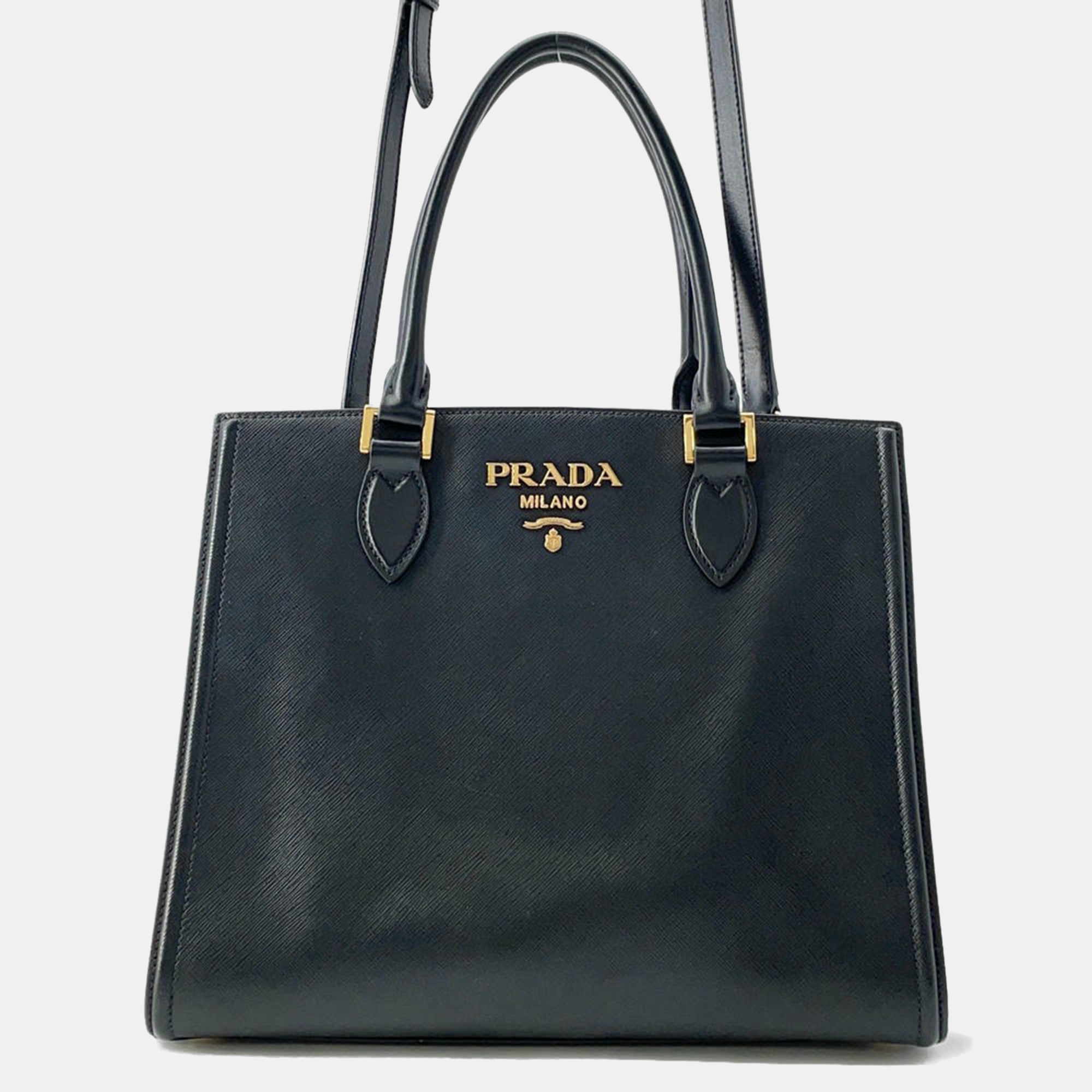 

Prada 2Waybag Black Leather