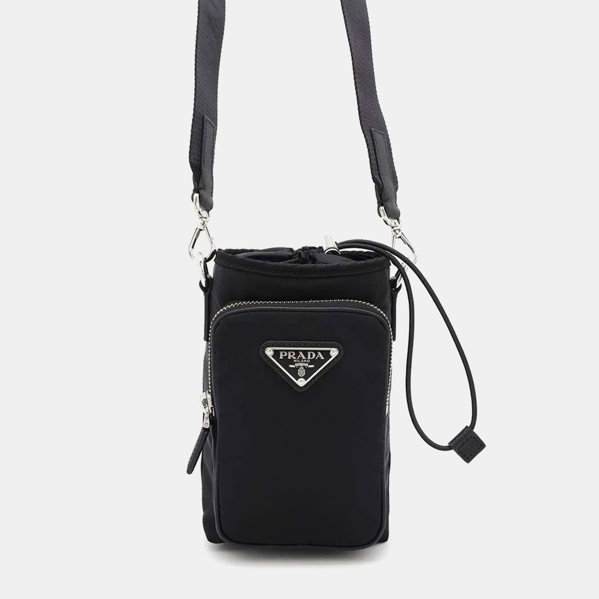 

Prada Re-Nylon Smartphone Case Black Nylon Leather