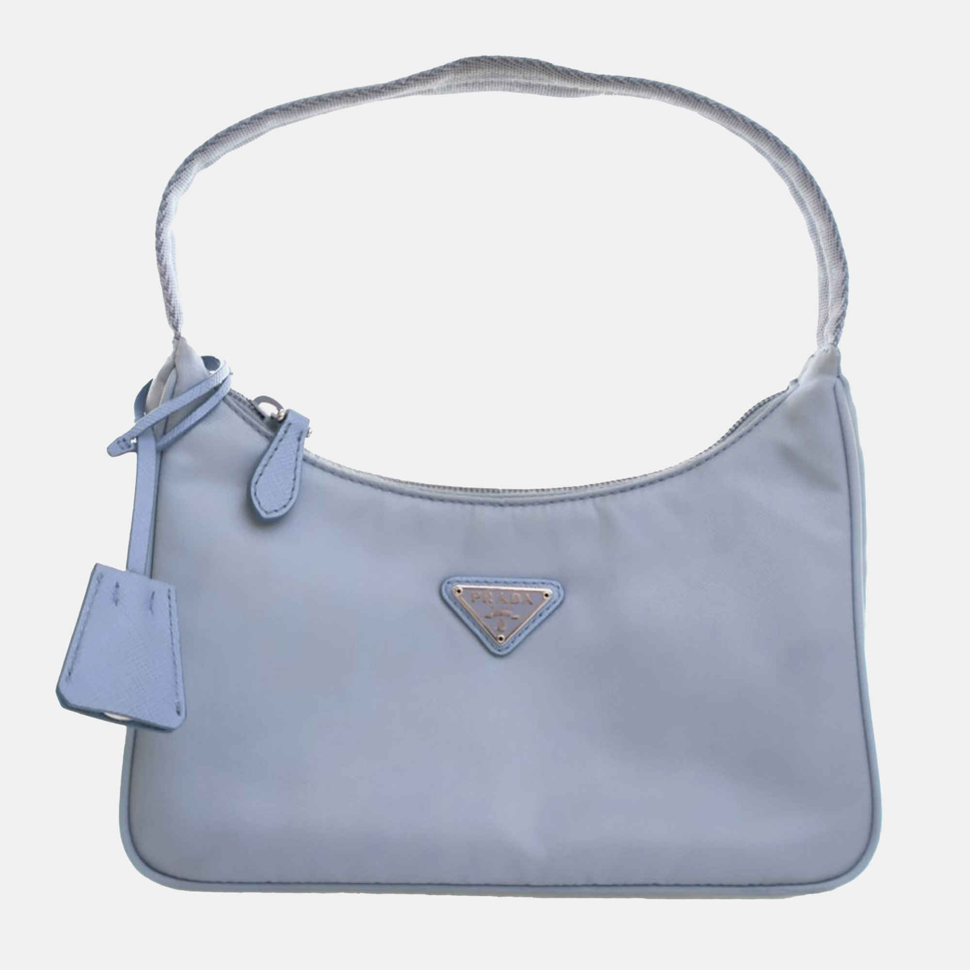 

Prada Blue Mini Re Nylon Re Edition 2000 Shoulder Bag
