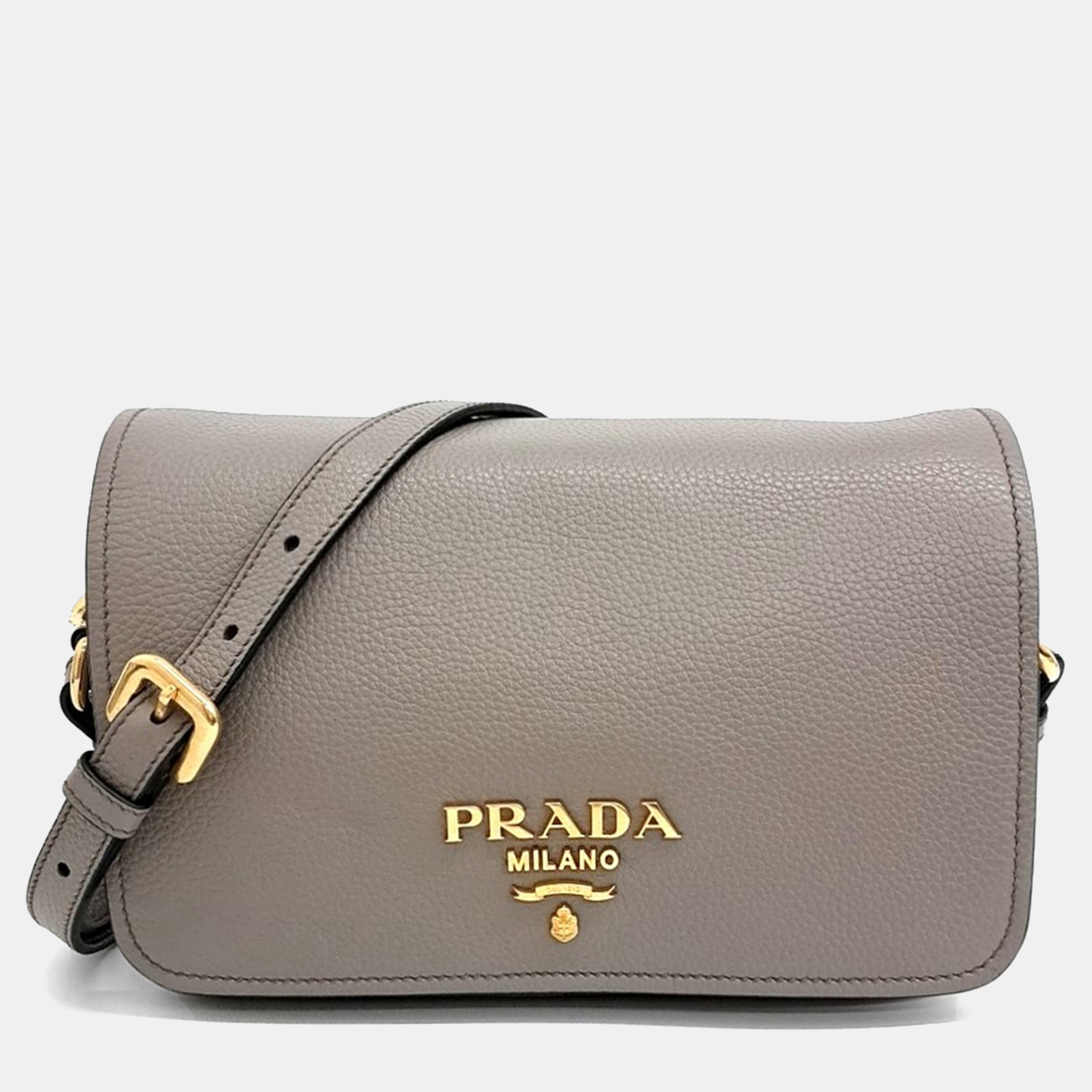 

Prada Beige Leather Vitello Phoenix Crossbody Bag