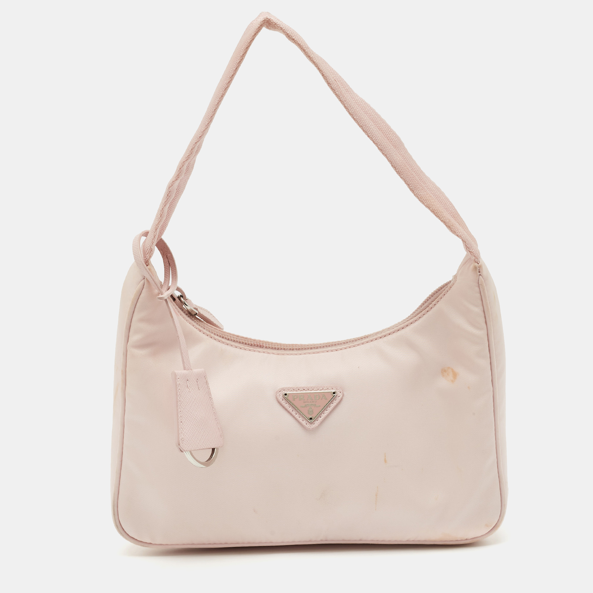 

Prada Light Pink Nylon Re-Edition 2000 Shoulder Bag