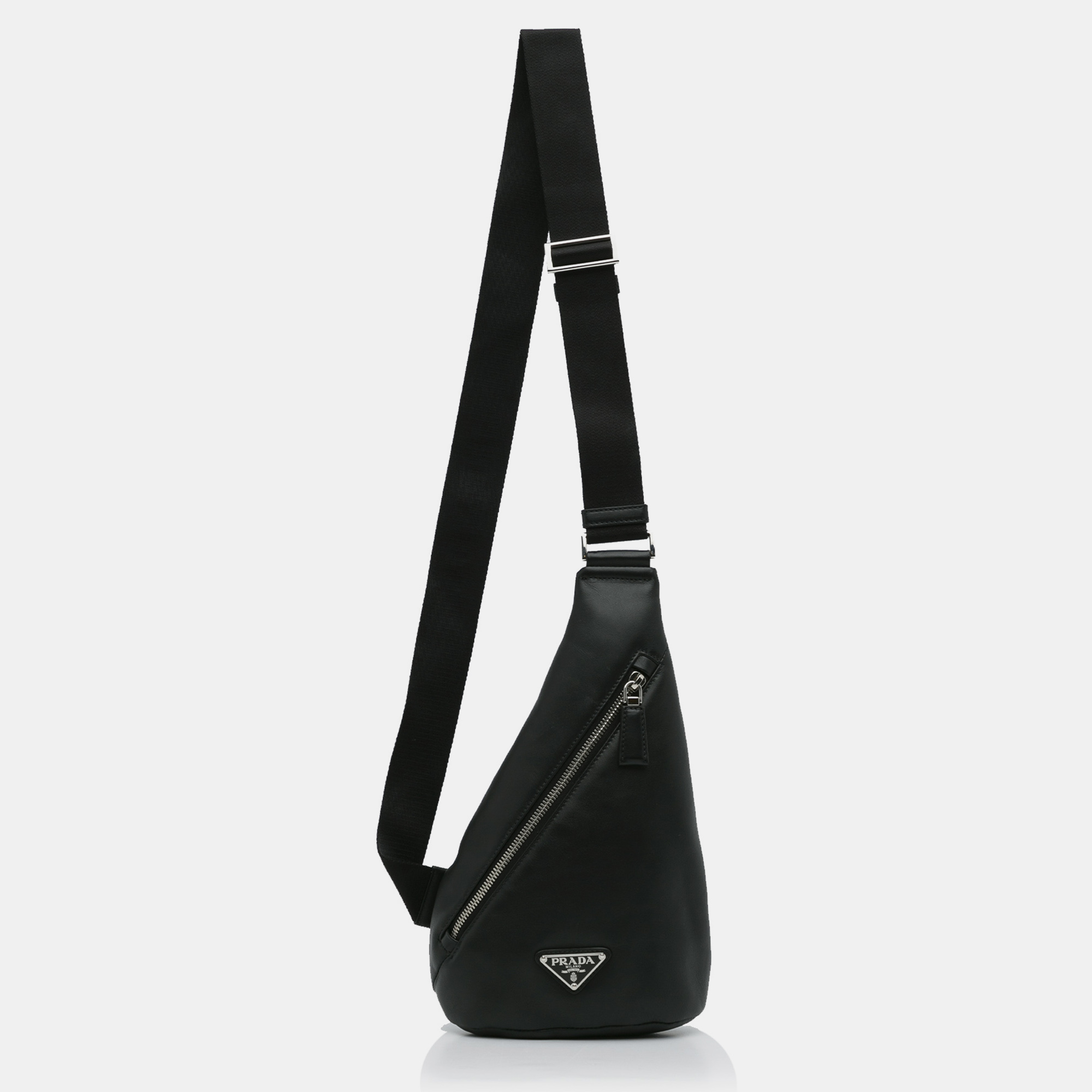

Prada Black Cross Leather Bag