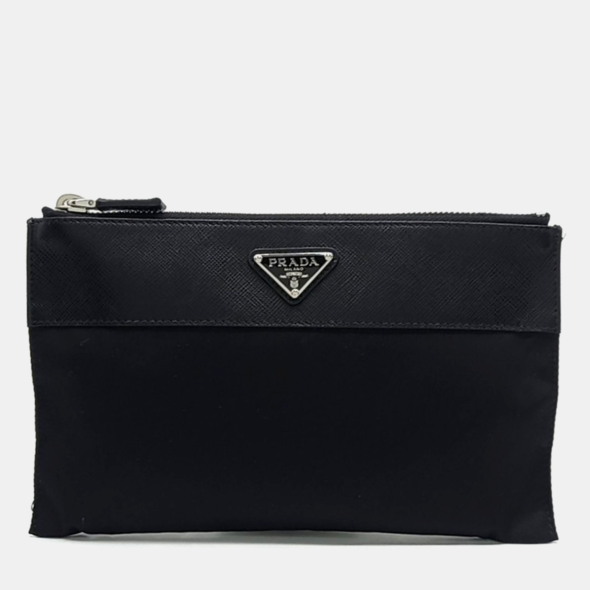 

Prada Black Nylon Re-Nylon Pouch