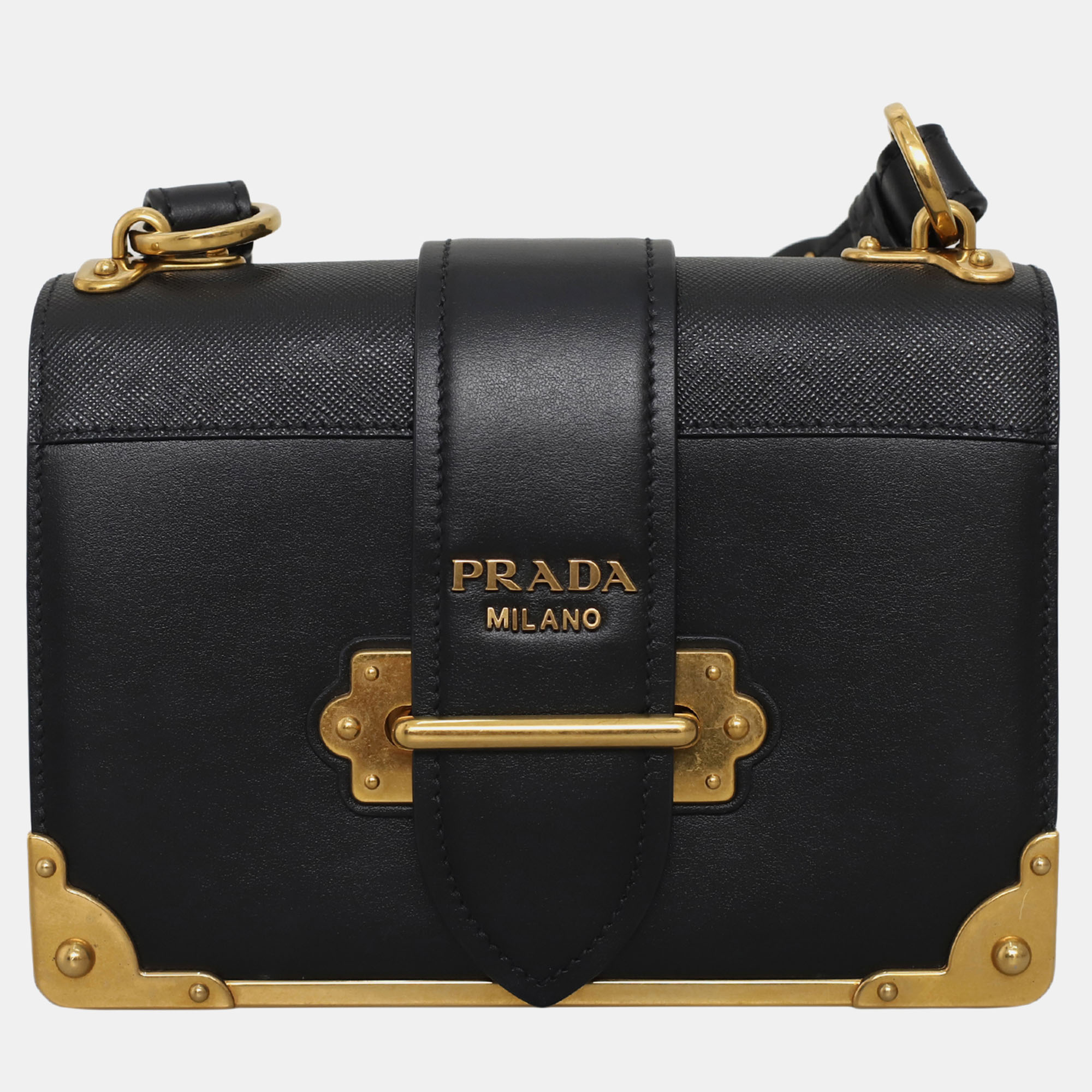 

Prada Cahier Black Trunk Bag