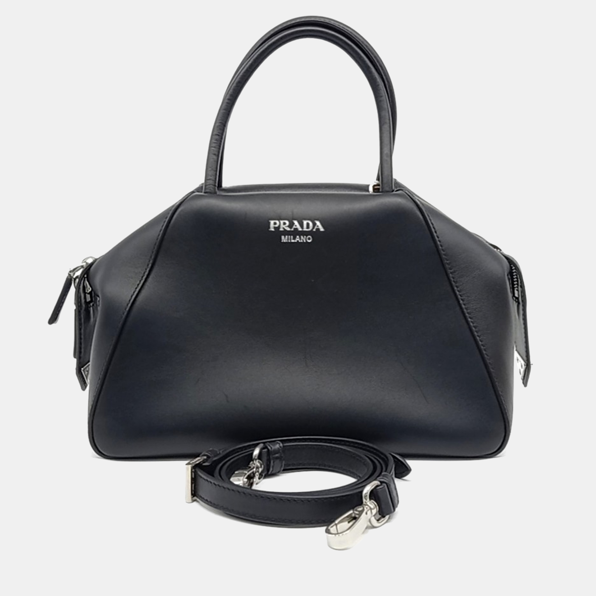 

Prada Black Leather Supernova Tote and Shoulder Bag