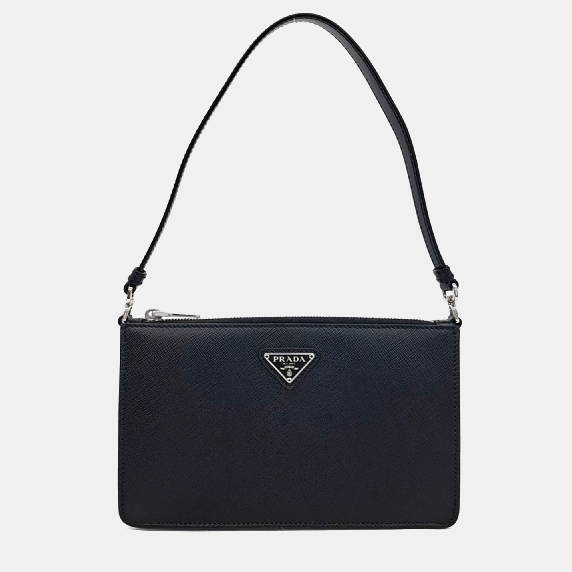 

Prada Black Leather Saffiano Mini Bag