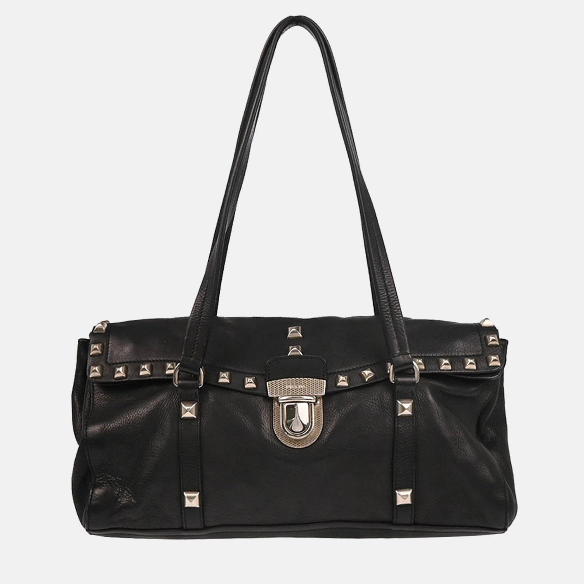 

Prada Black Leather Handbag
