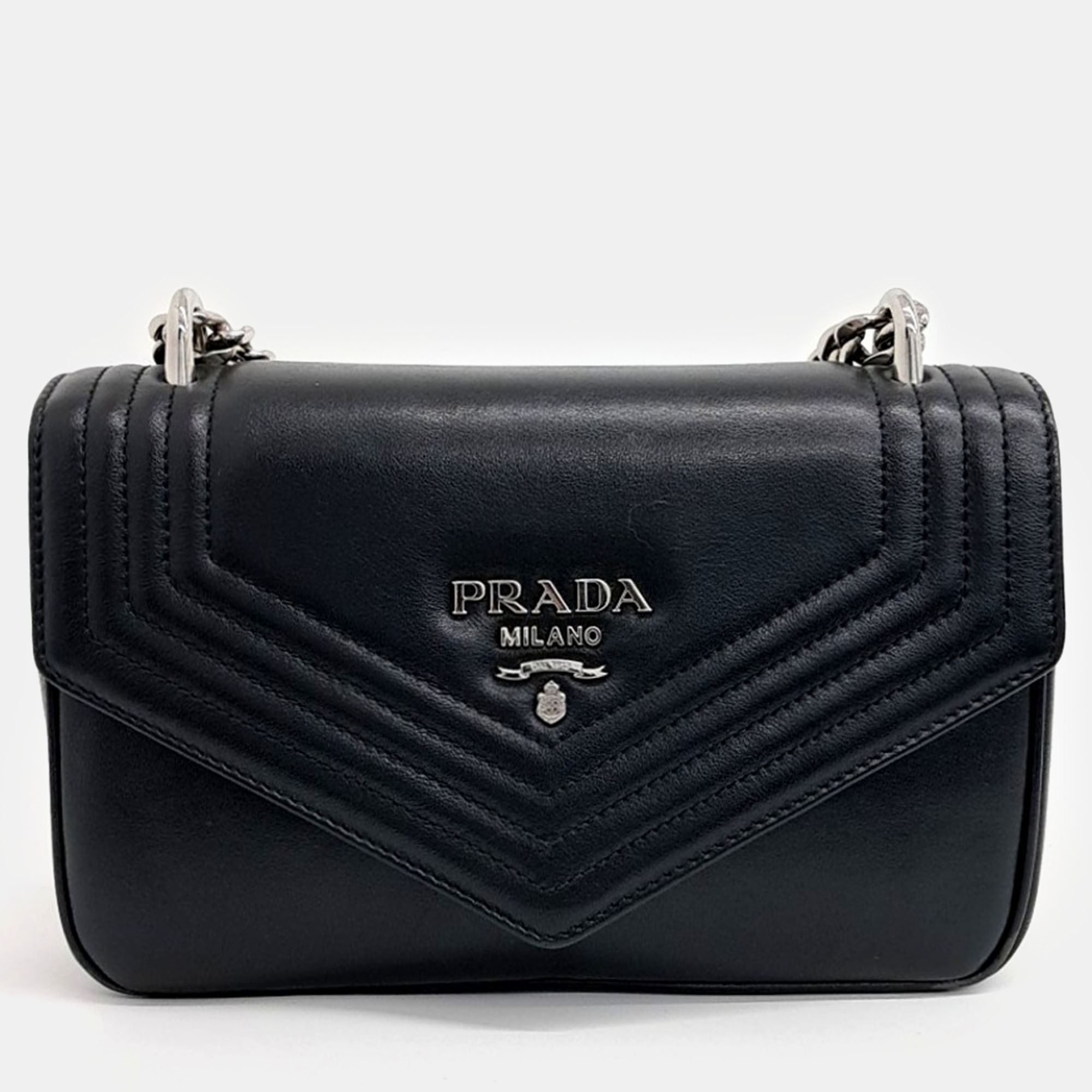 

Prada Black Nylon Re-Nylon Tessuto Messenger Bag