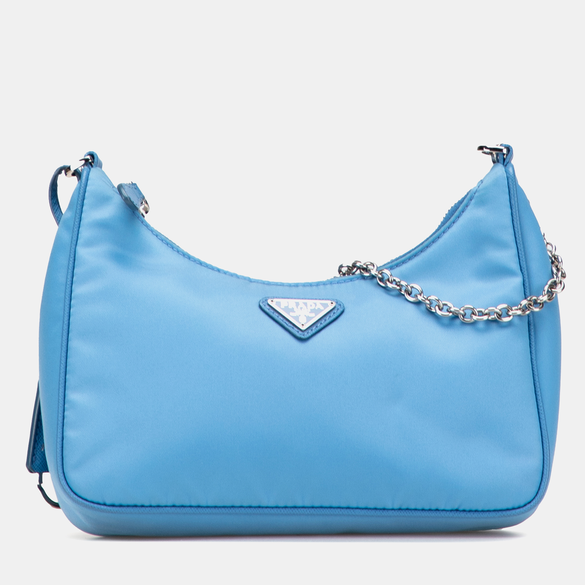 

Prada Blue Tessuto Re Edition 2005 Satchel