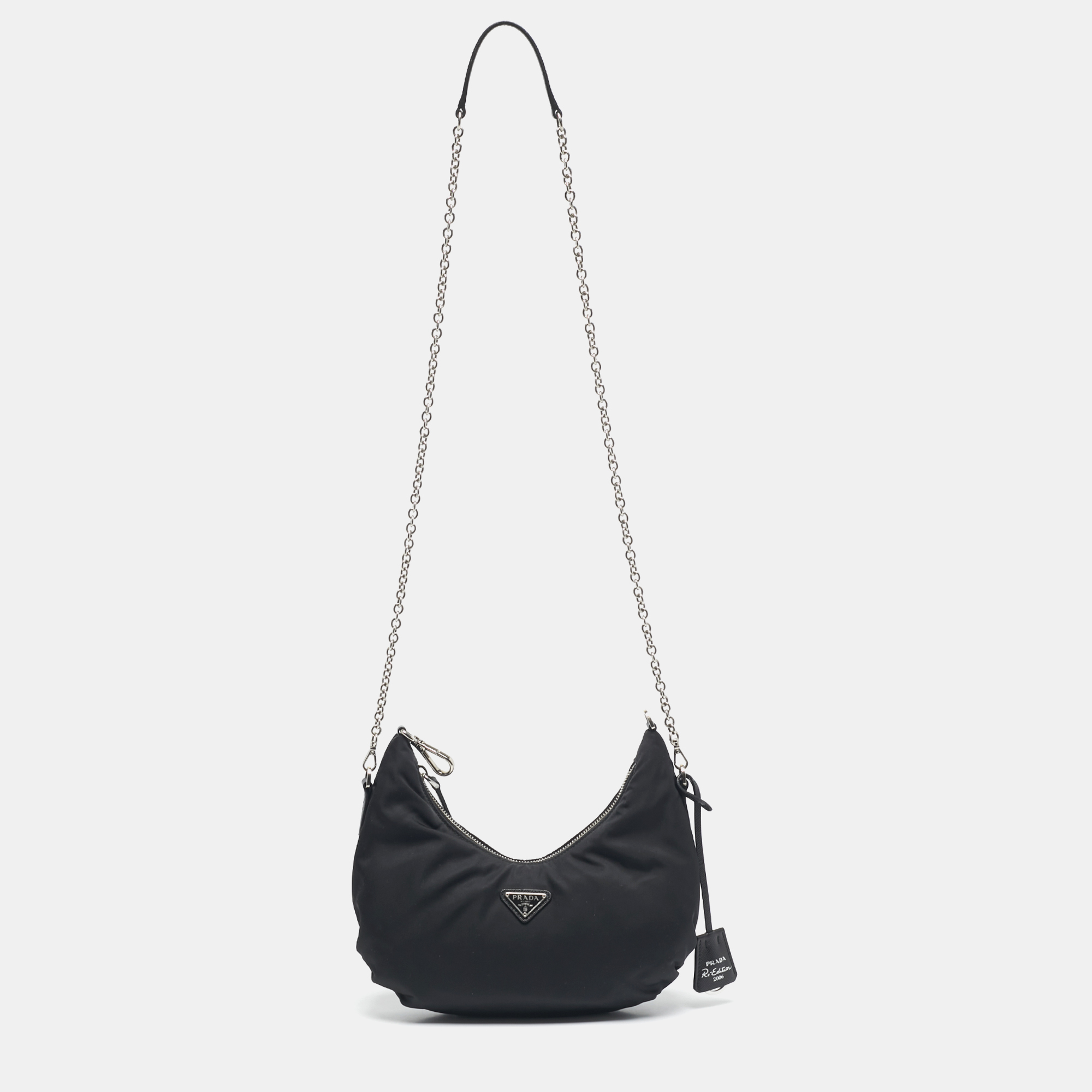 

Prada Black Nylon Re-Edition 2006 Bag