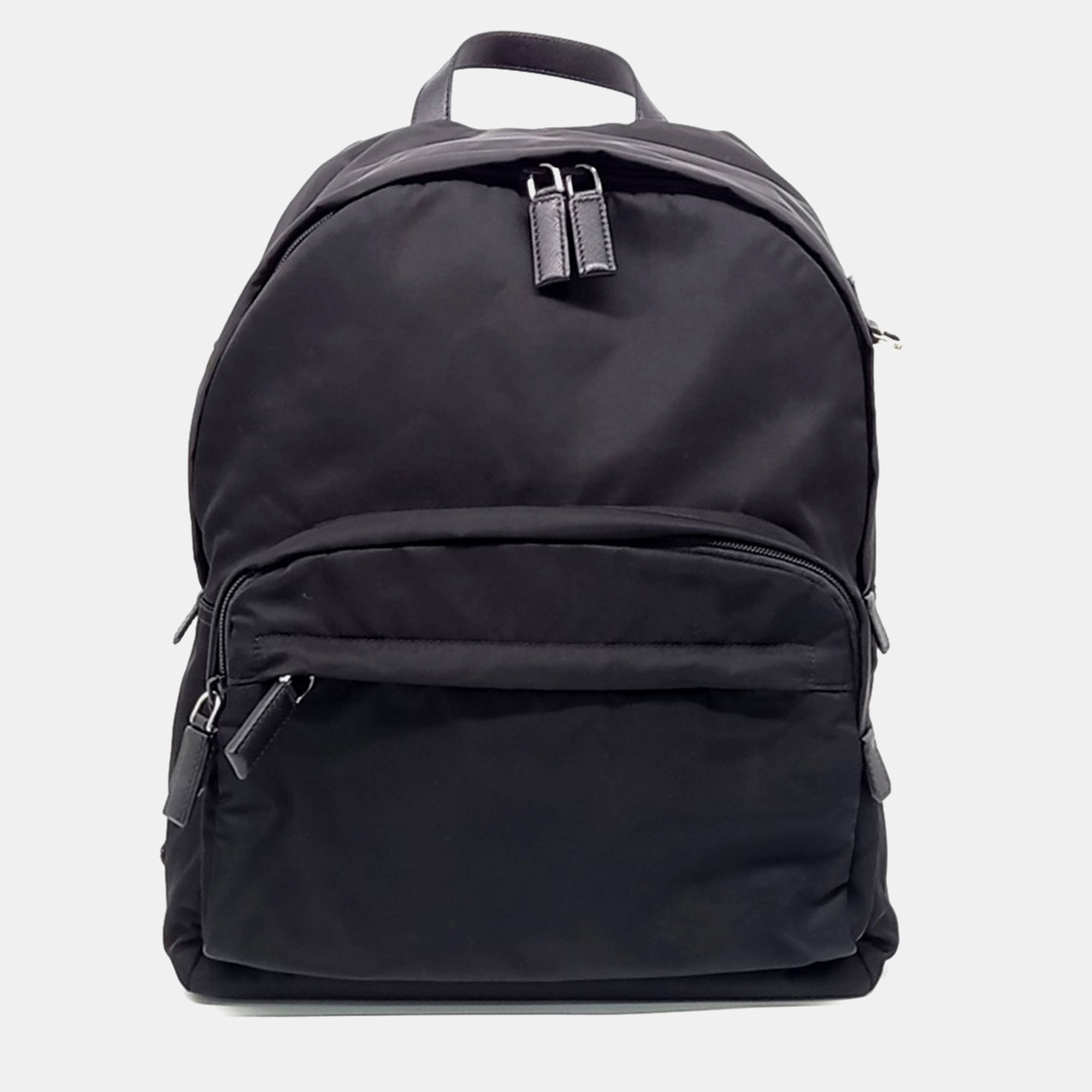 

Prada Black fabric backpack