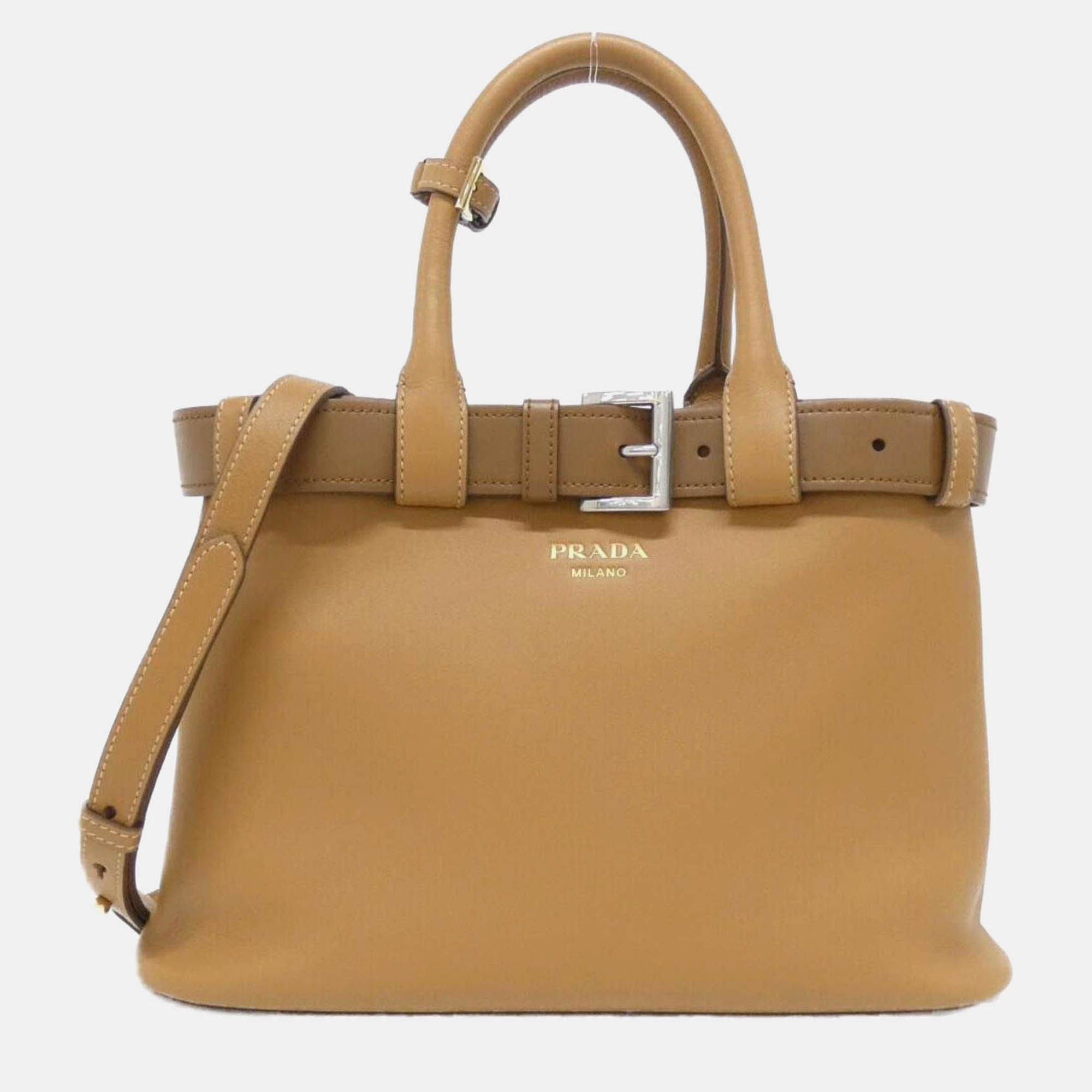

Prada Beige brown Camel Handbag
