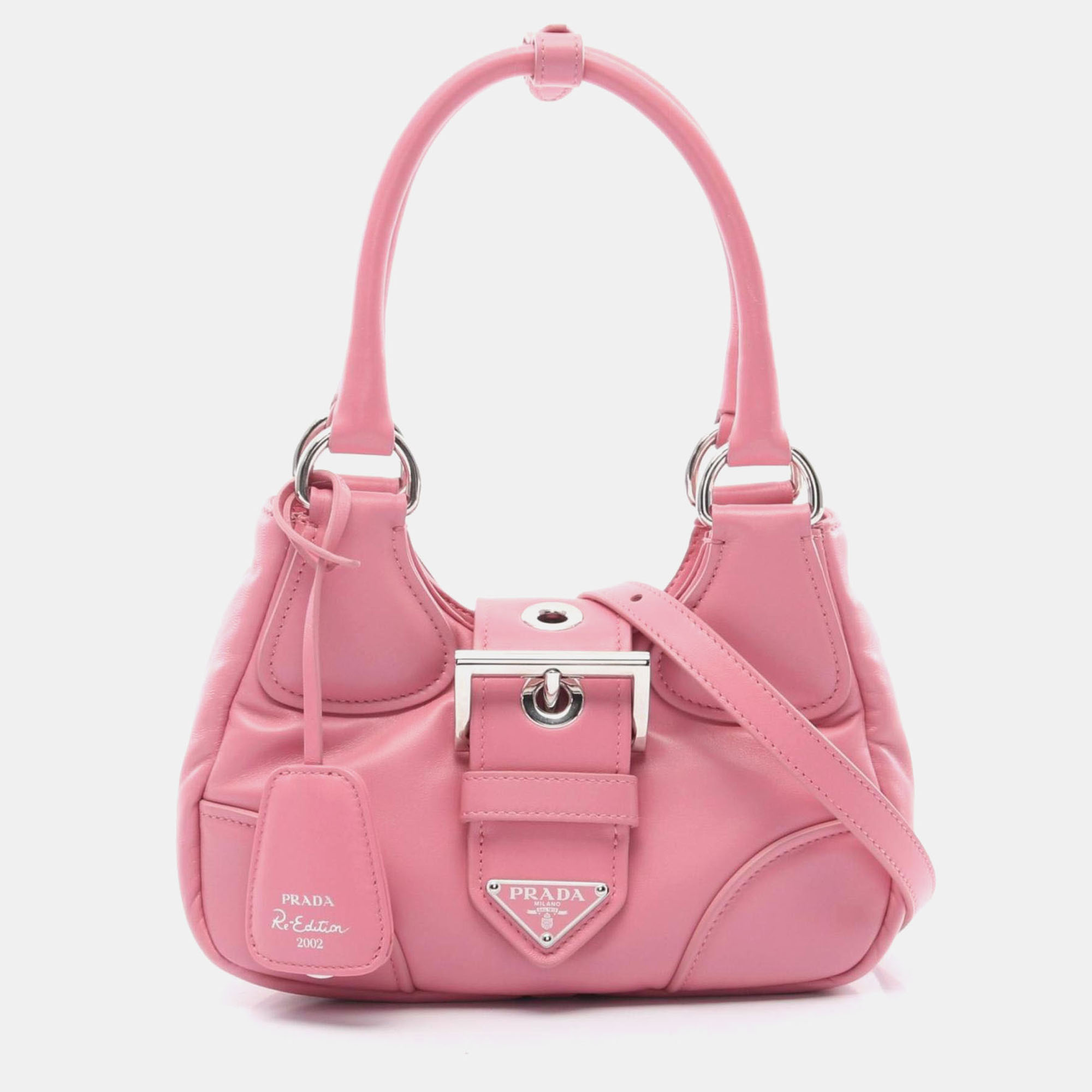 

Prada Moon Pink Leather Handbag