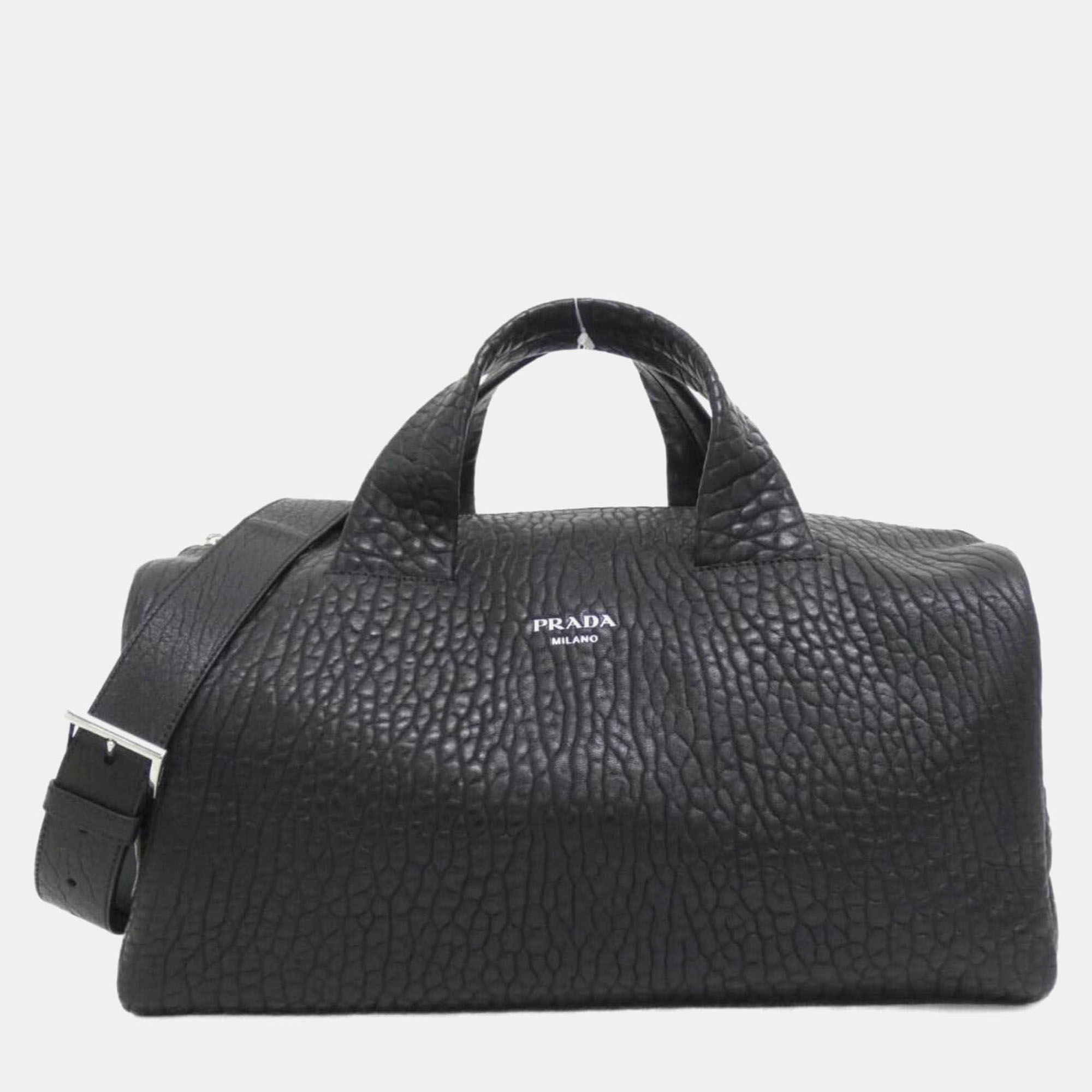 

Prada Boston Bag, Black