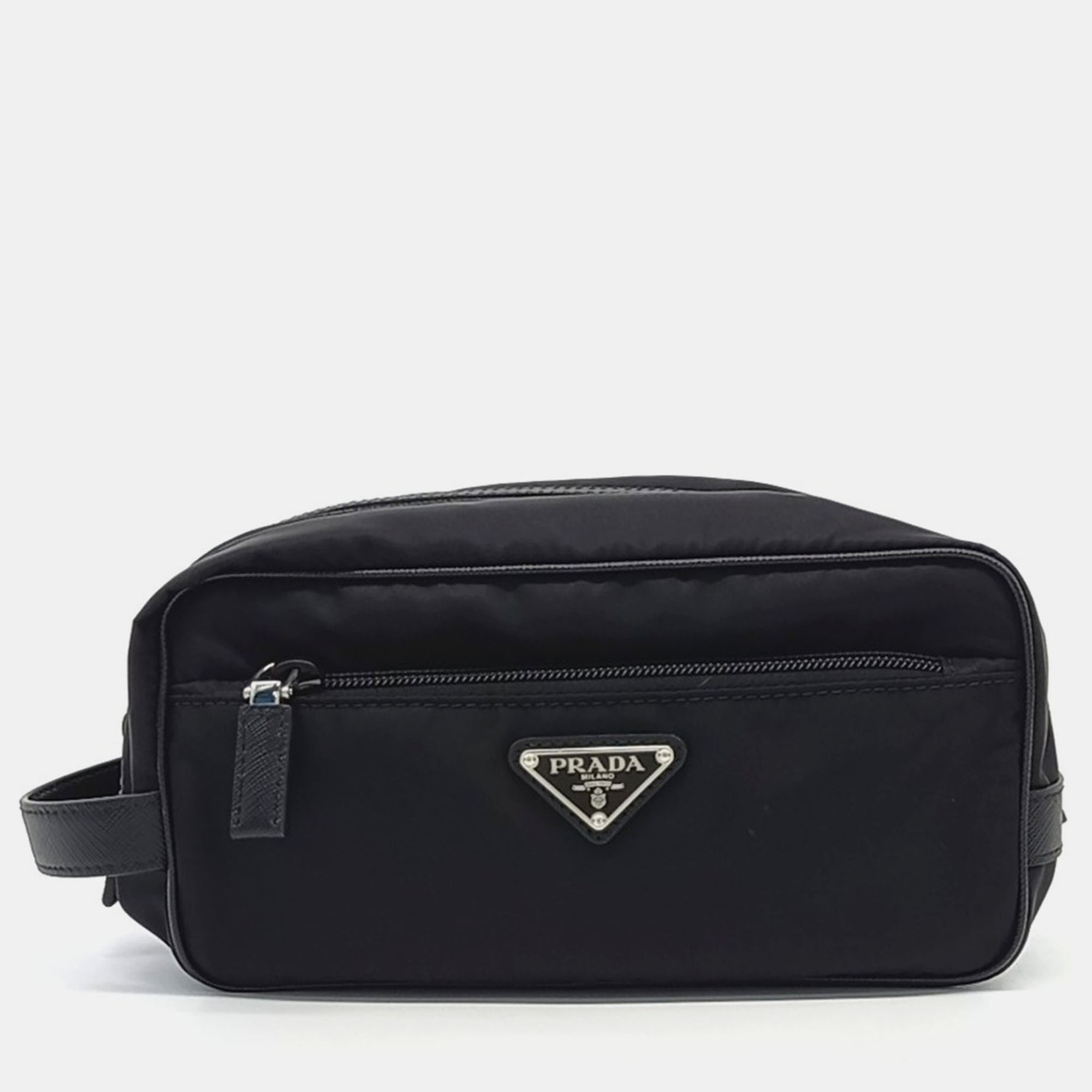 

Prada Black Nylon Re-Nylon Pouch