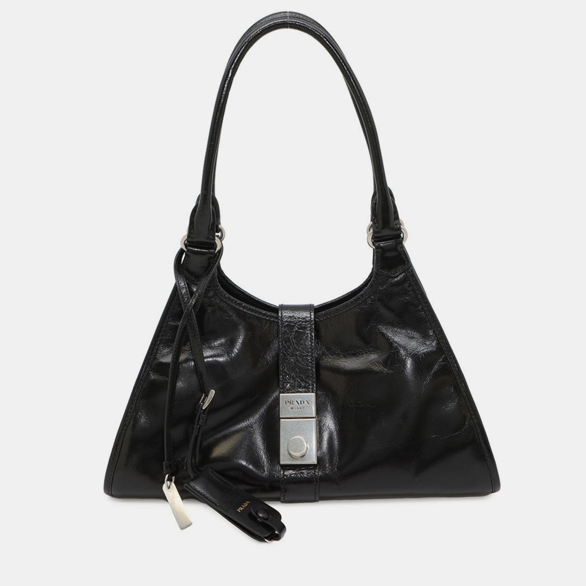 

Prada Handbag Hobo Bag Medium Black