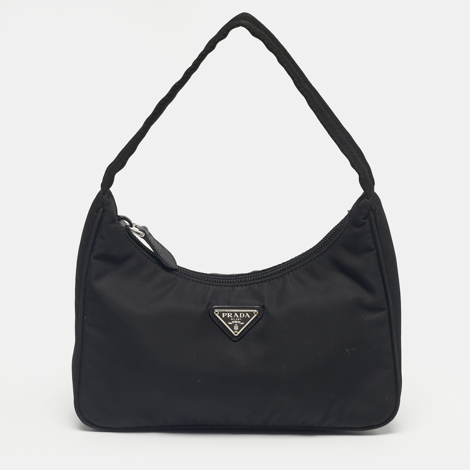 

Prada Black Nylon Mini Re-Edition 2000 Bag