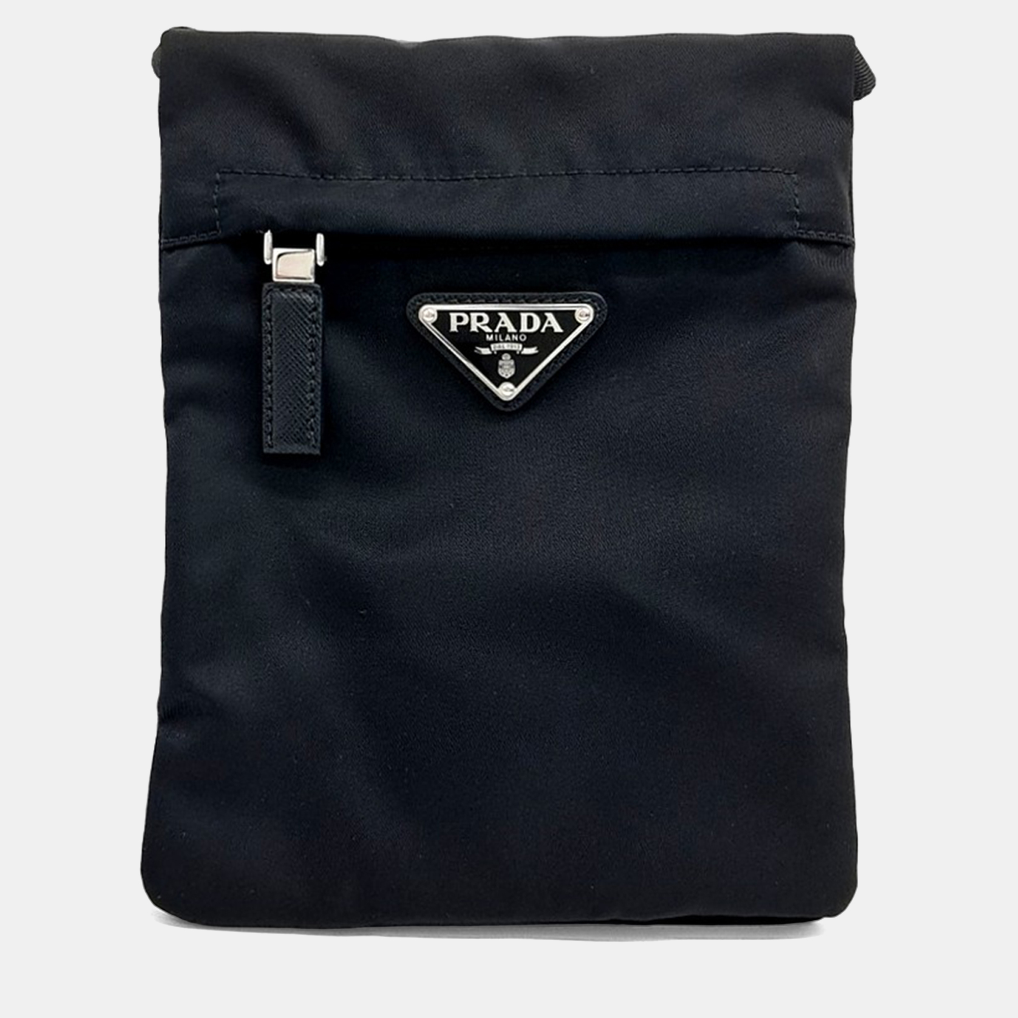 

Prada Black Nylon Tesuto Crossbody Bag
