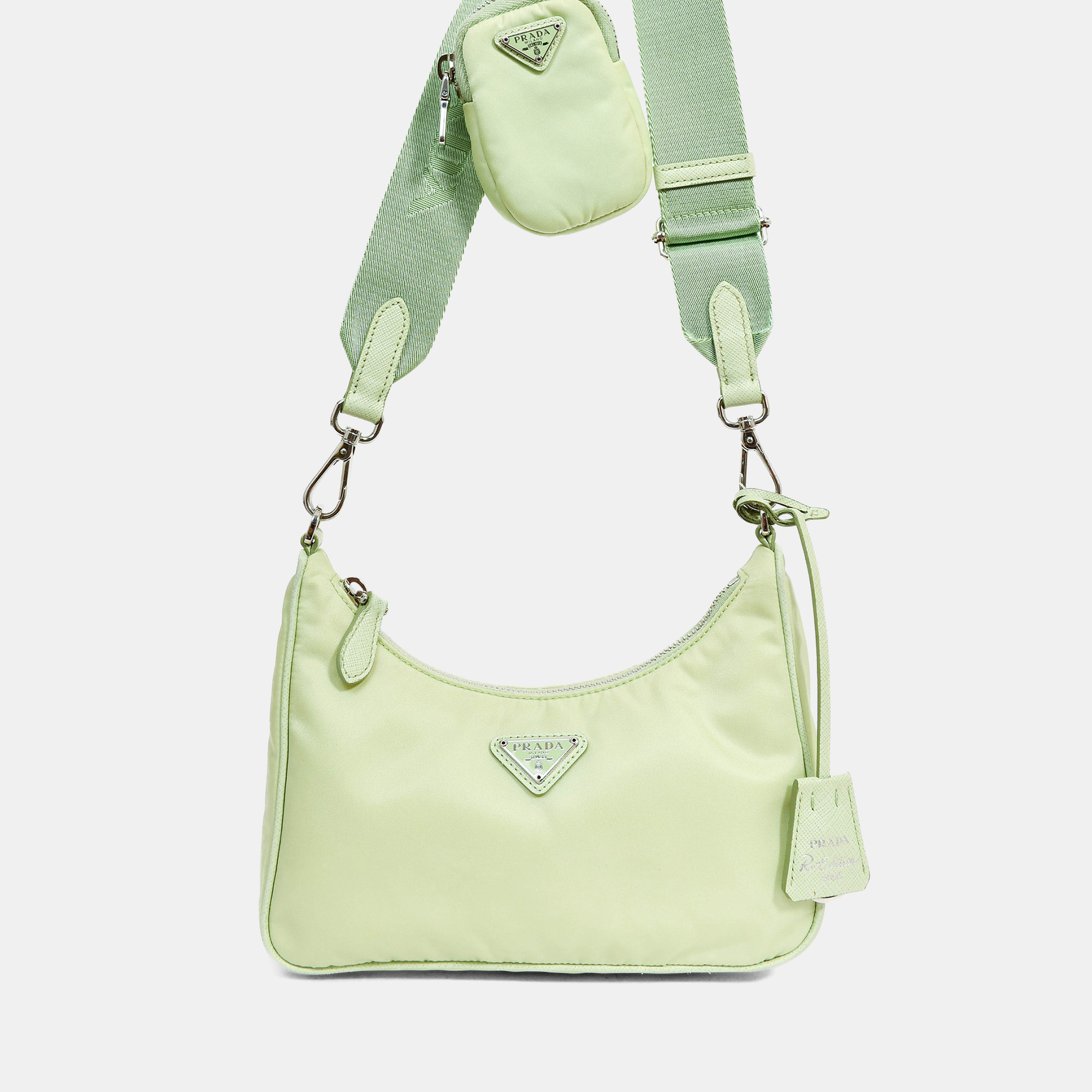 

Prada Green Re-Nylon Re-Edition 2005 Crossbody Bag