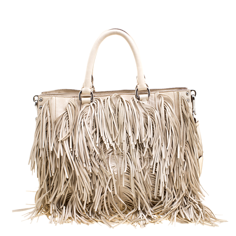 prada fringe purse