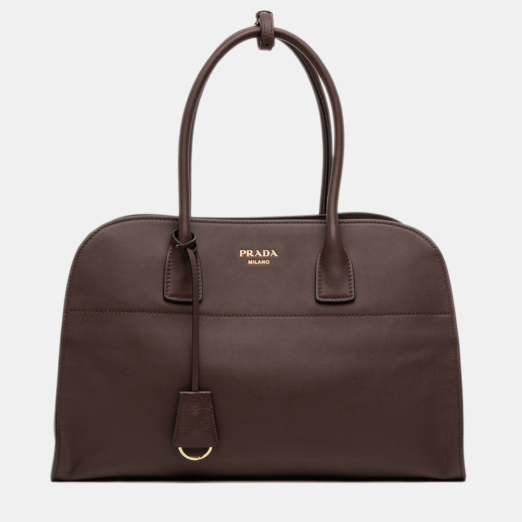 

Prada Brown Large Leather Tote