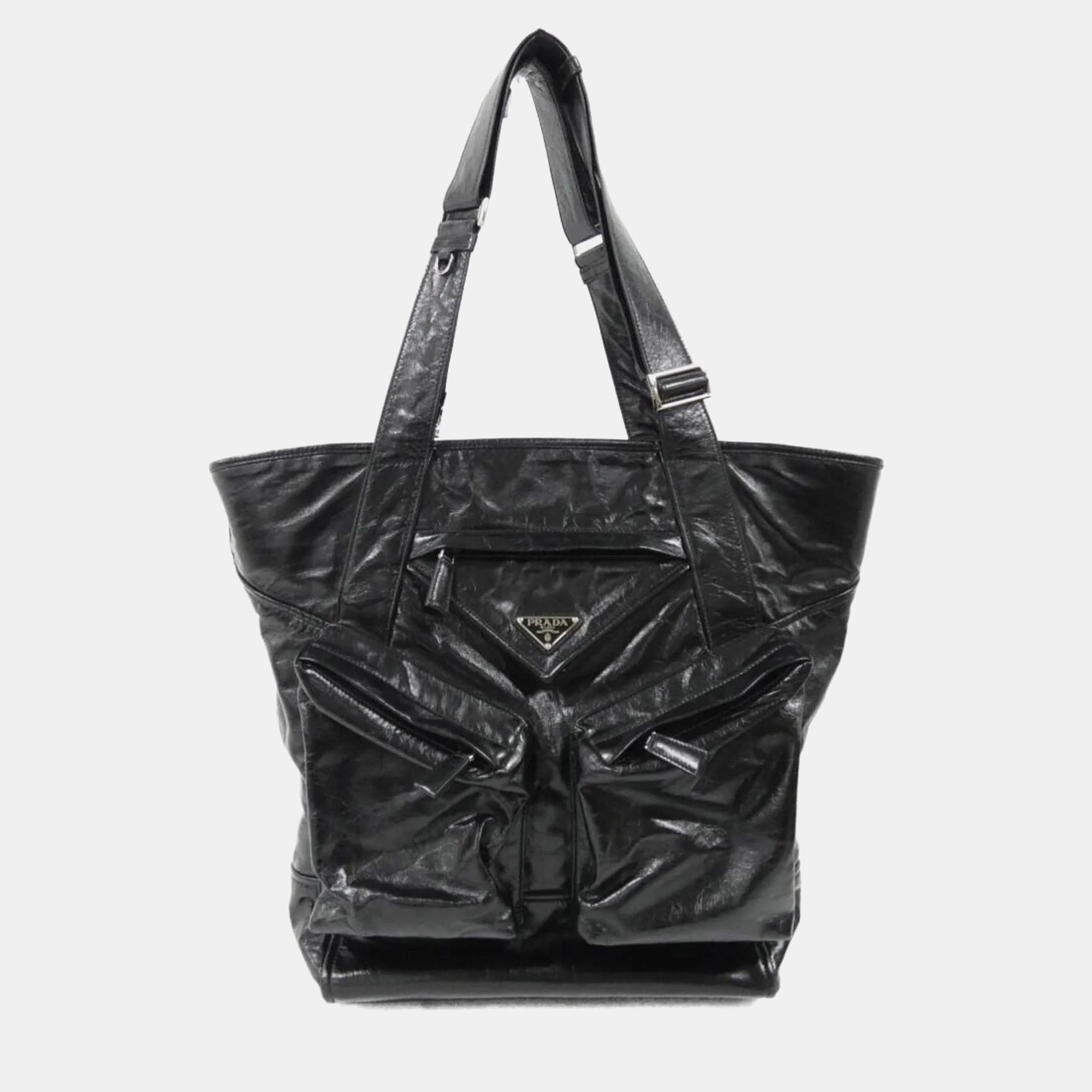 

Prada Black Leather Handbag