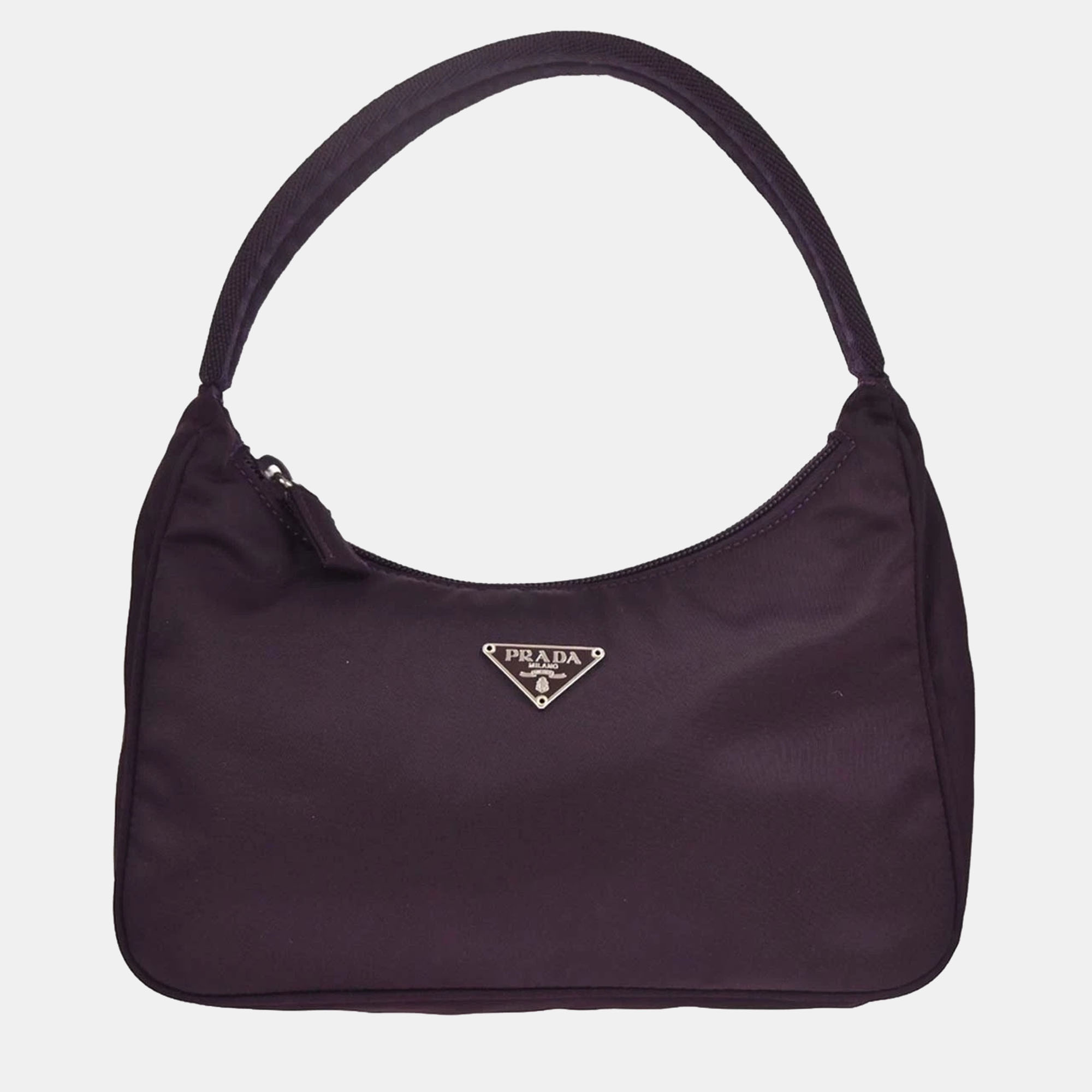 

Prada Purple Nylon Handbag