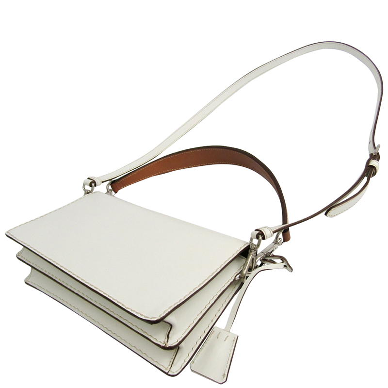 

Prada Two Tone Leather Shoulder Bag, Multicolor