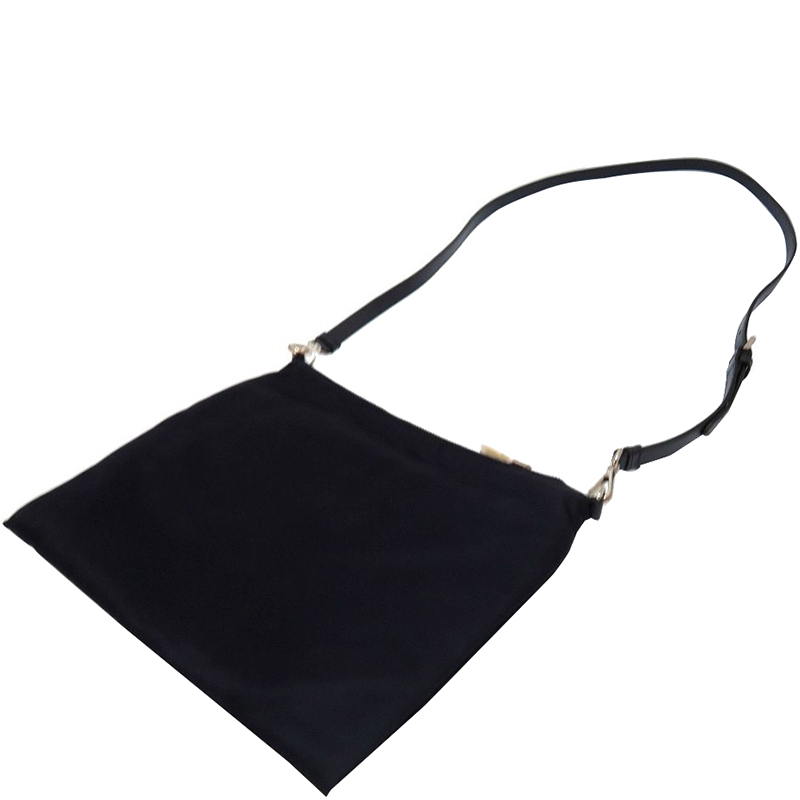 

Prada Black Tessuto Nylon Shoulder Bag