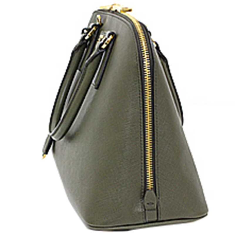 

Prada Olive Green Saffiano Leather Top Handle Bag