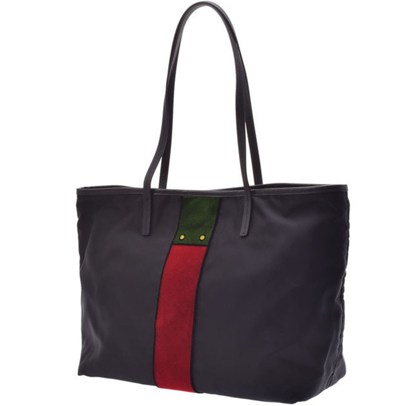 

Prada Black Nylon Shopper Tote