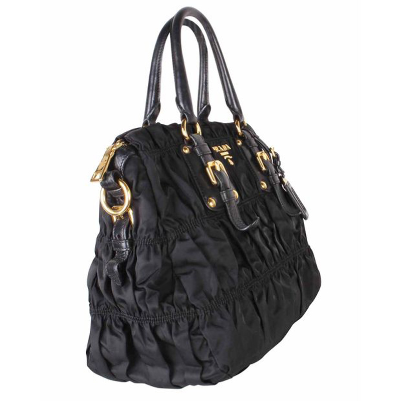 

Prada Black Tessuto Nylon Satchel