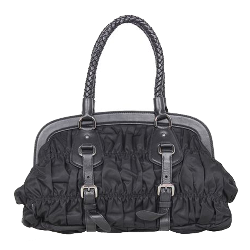 prada nylon satchel