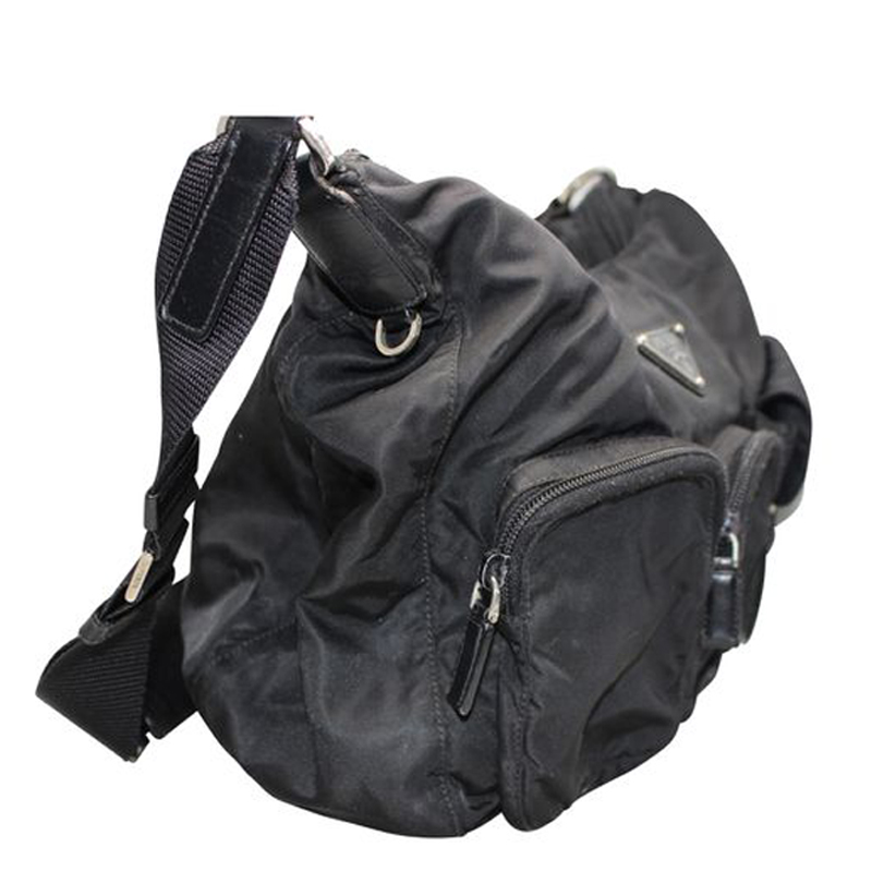 

Prada Black Nylon Shoulder Bag