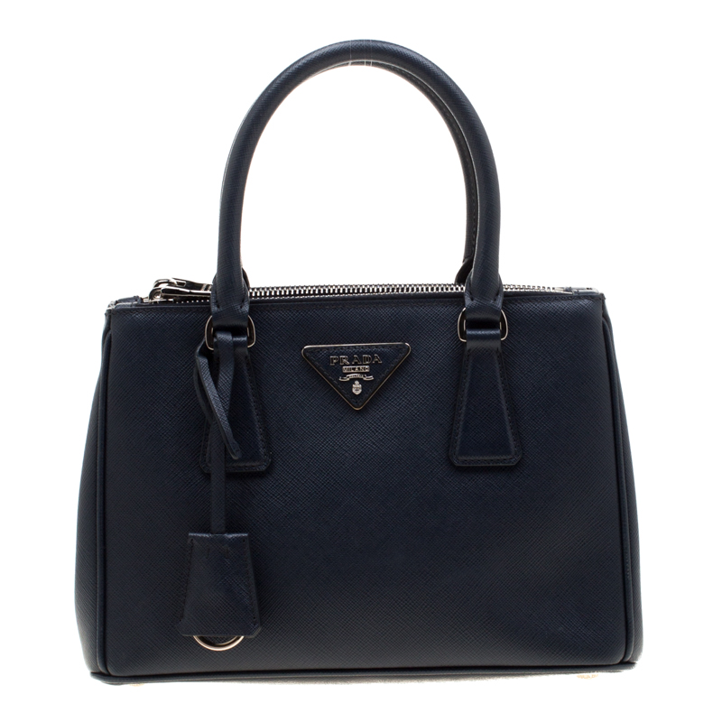 prada navy tote