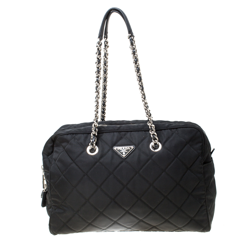 prada quilted nylon bag