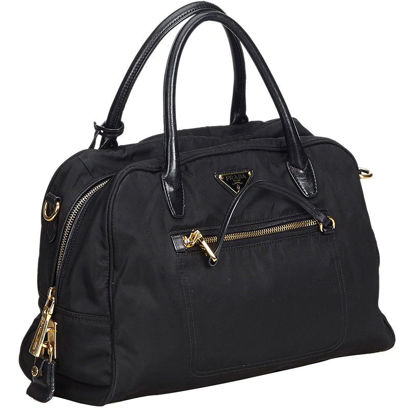 

Prada Black Nylon Shoulder Bag