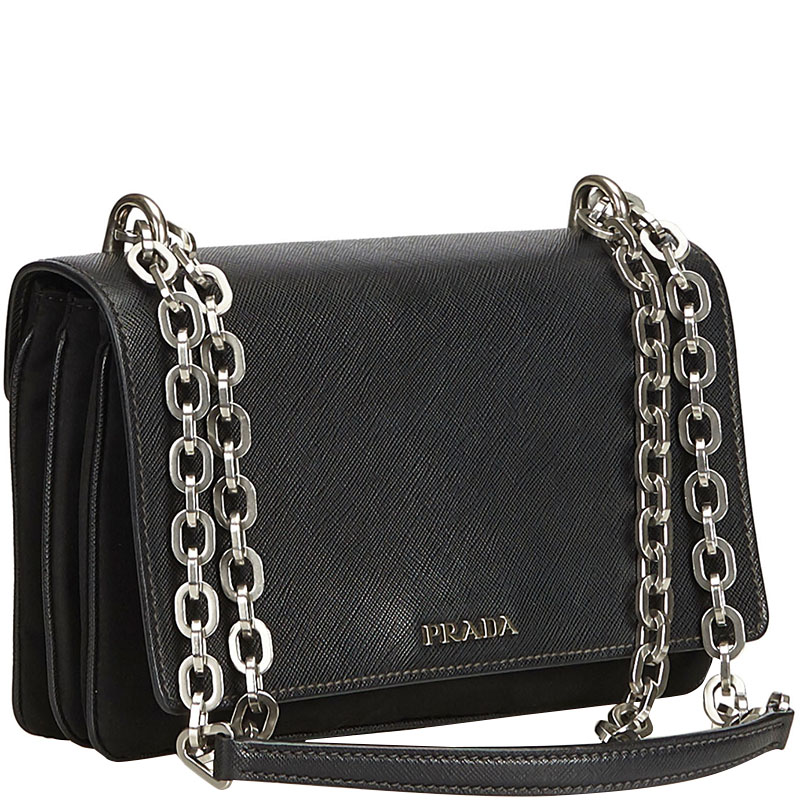 

Prada Black Nylon Crossbody Bag