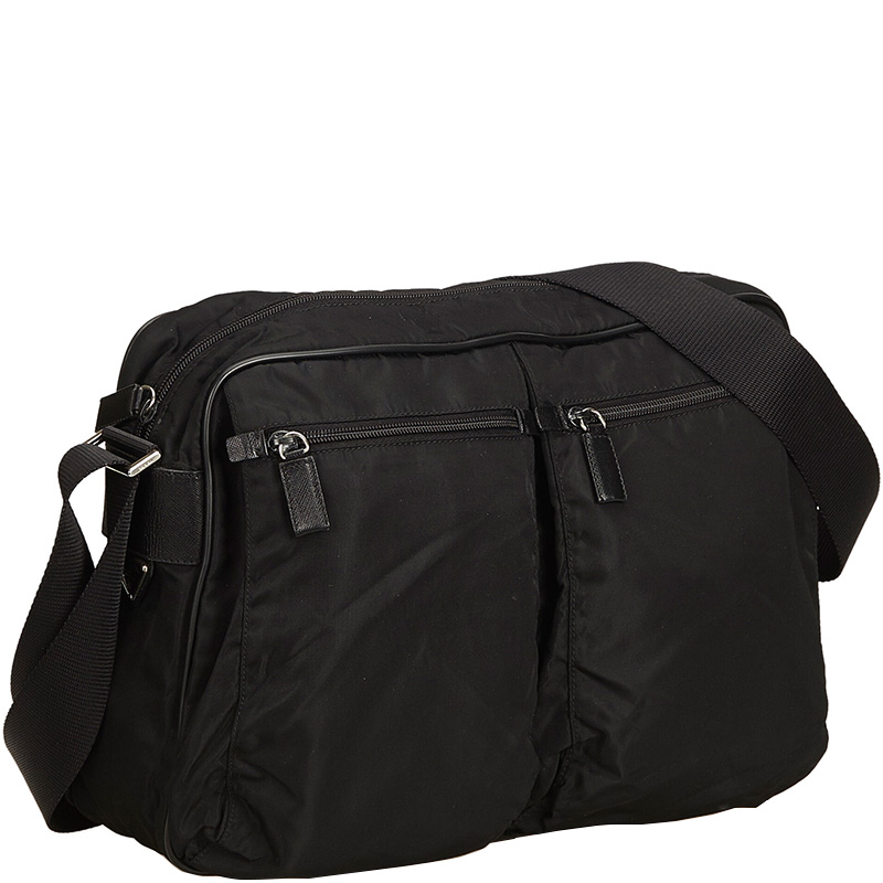 

Prada Black Nylon Crossbody Bag