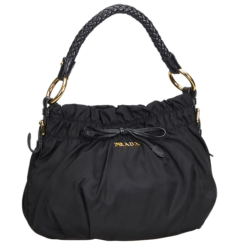 

Prada Black Nylon Shoulder Bag