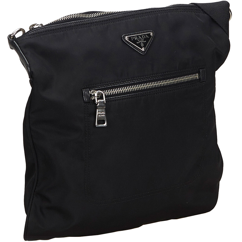 

Prada Black Nylon Crossbody Bag