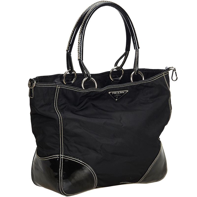 

Prada Black Nylon Shoulder Bag