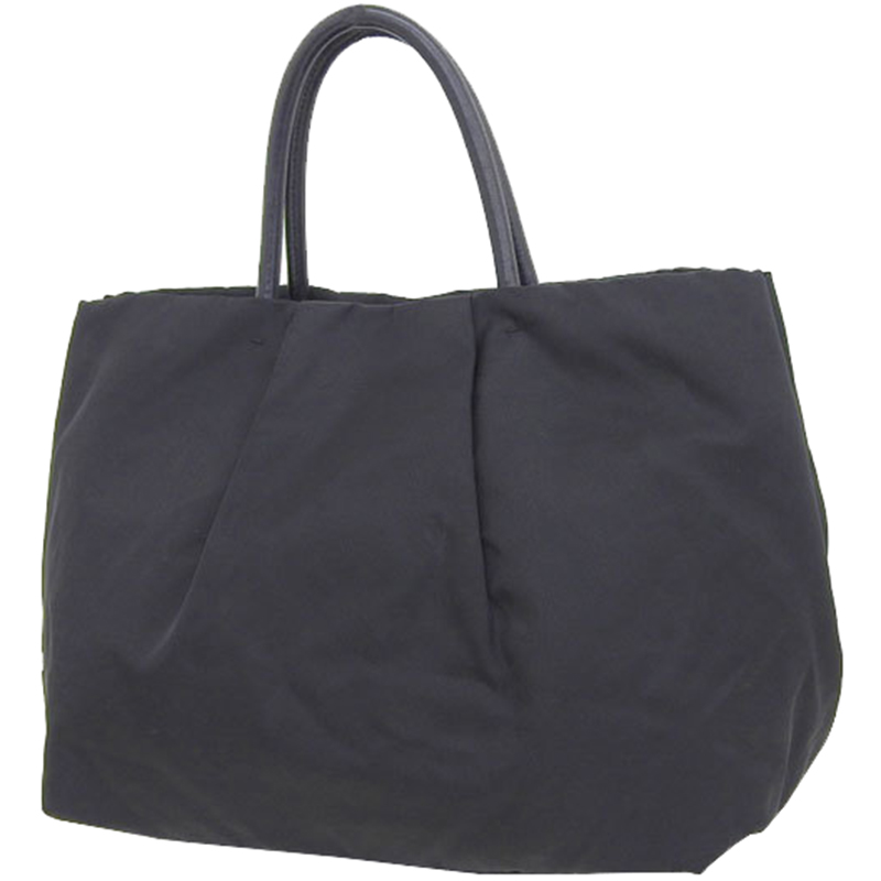 

Prada Black Nylon Flower Handbag