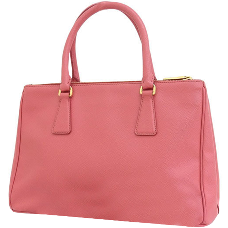 

Prada Pink Saffiano Leather Tote Bag