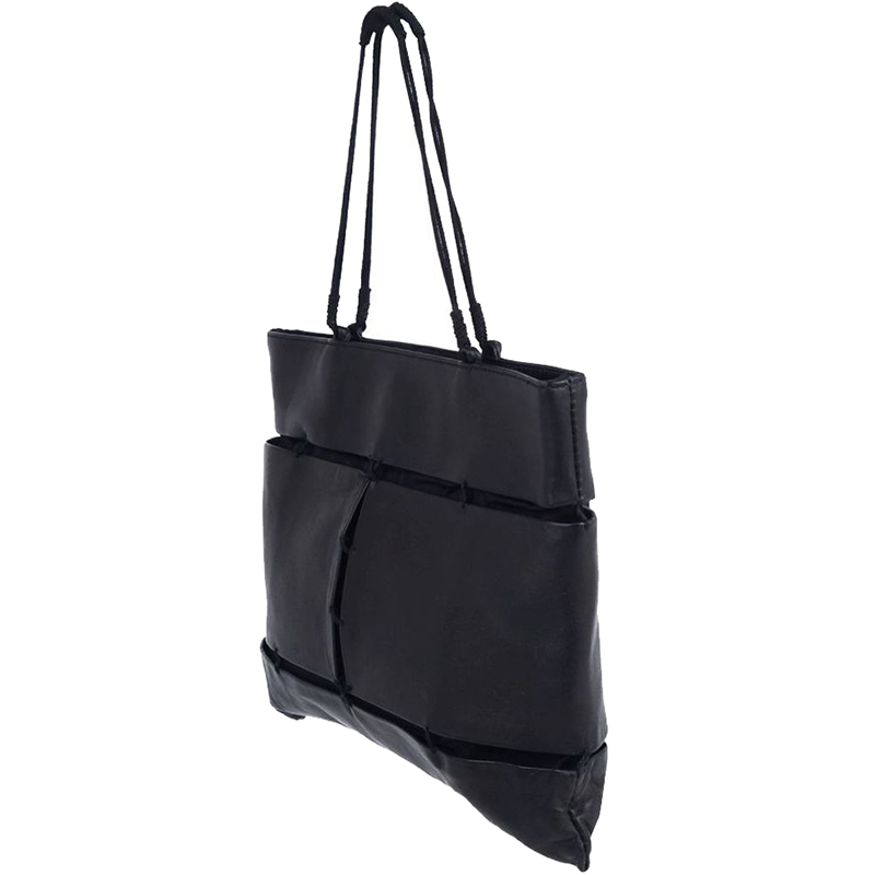 

Prada Black Agate Leather Shoulder Bag