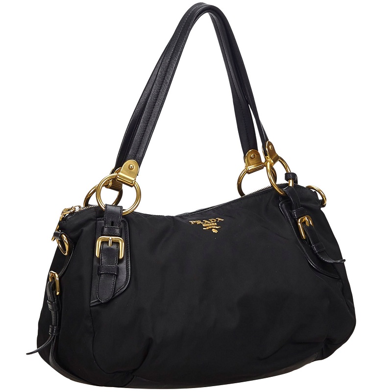 

Prada Black Nylon Satchel