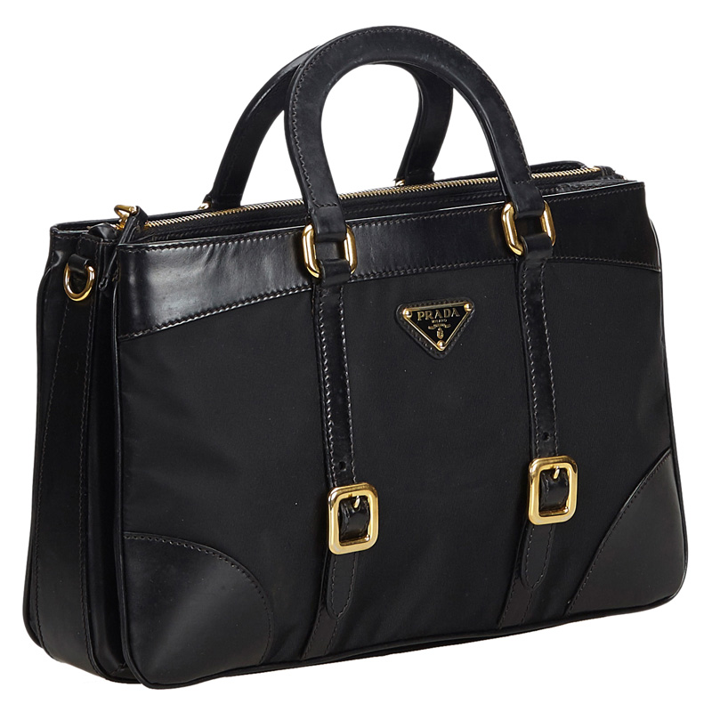 

Prada Black Nylon Satchel